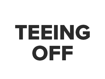 Teeing Off Text